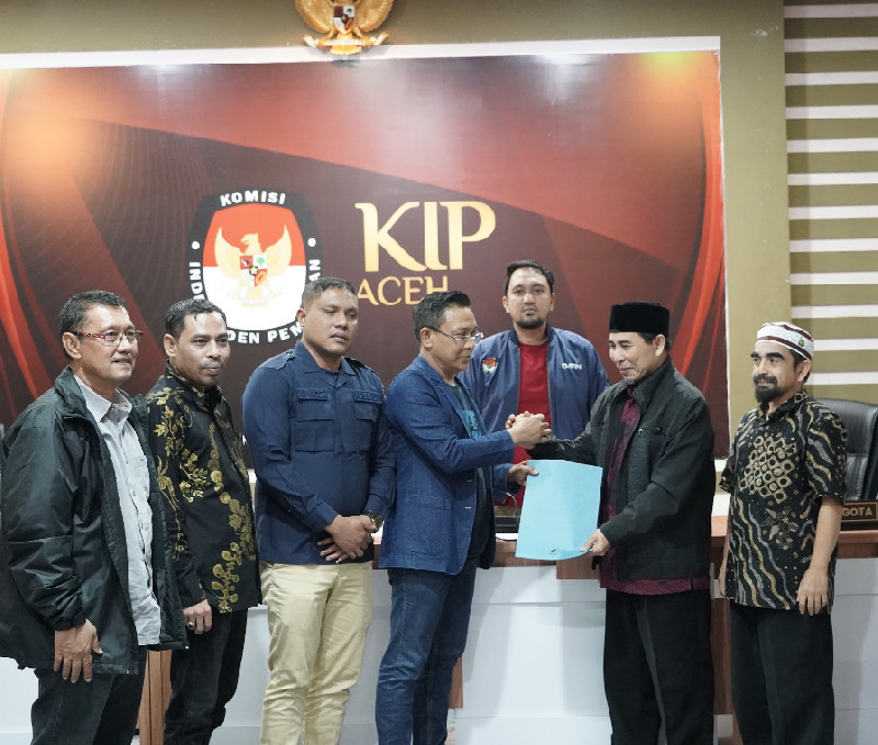 Tidak Sesuai, KIP Aceh Kembalikan Syarat Dukungan Pasangan Cagub Independen