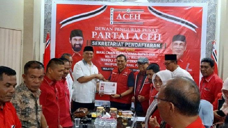 Wakapolda Aceh Brigjen Armia Fahmi Sah Jadi Kader Partai Aceh
