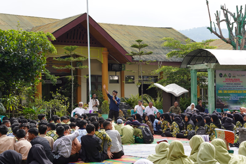 Disdik dan HAkA Gelar Sosialisasi Kurikulum Pendidikan Lingkungan di Aceh Tengah