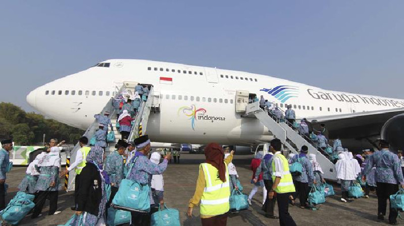 Pesawat Garuda Alami Kerusakan, Keberangkatan Haji di Bandara Solo Delay Hingga 17 Jam