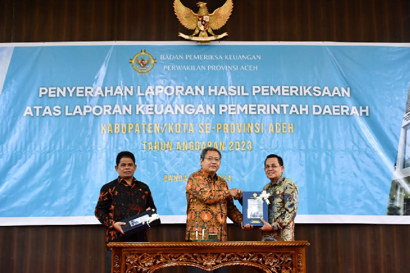 Konsisten!!! Banda Aceh Raih Opini WTP Ke-16 Kali Berturut-turut dari BPK RI