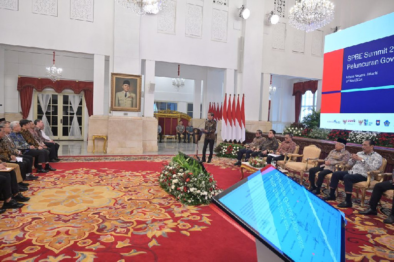 Buka SPBE Summit dan GovTech Indonesia, Presiden Jokowi: Stop Buat Platform Baru