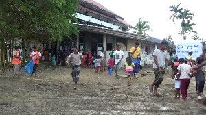Ratusan Pengungsi Etnis Rohingya di Camp Lhokseumawe Berhasil Kabur