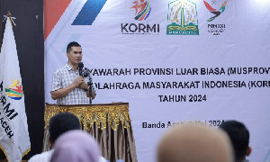 M. Nasir Pimpin KORMI Aceh 2024-2028