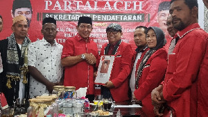 Said Rasul Daftar Jadi Calon Bupati Aceh Barat ke Partai Aceh