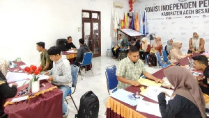 KIP Aceh Besar Perpanjang Pendaftaran PPS Hingga Sabtu Tengah Malam