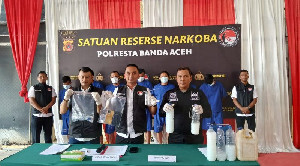 Satresnarkoba Polresta Banda Aceh Amankan 8 Penyalahguna Narkotika