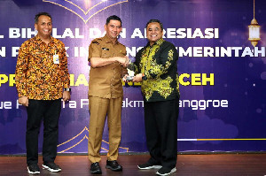 Pemko Banda Aceh Raih Penghargaan Kepatuhan Pajak