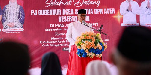 Khanduri dan Peusijuek di Jeunieb, Pj Gubernur Aceh Sampaikan Pesan Persatuan