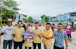 Kontingen Aceh Besar Ikuti Defile Teknologi Tepat Guna Ke-25 di Nagan Raya