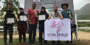Ghazi Pelajar 10 Tahun Raih Juara Pertama di Endurance Aceh Fundurrance 2024
