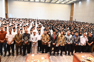 KIP Aceh Besar Lantik 1.812 Anggota PPS Pilkada 2024