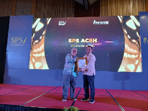 SPS Aceh Terima Penghargaan Sebagai SPS Provinsi Terbaik Tahun 2024