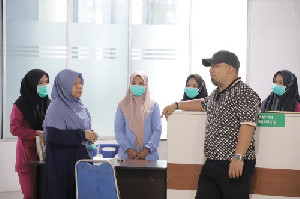 Menuju BLUD, Pj Bupati Muhammad Iswanto Tinjau Pelayanan RSUD Aceh Besar