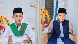 Putra Bung Hatta PNL, Teuku Rassya dan Teuku Salman Juara Lomba Pidato Da'i Online Se-Indonesia