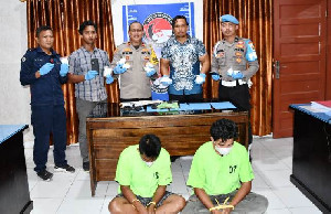 Ringkus Dua Pelaku, Satresnarkoba Polres Aceh Timur Amankan 1.200 Gram Sabu