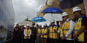 Pj Gubernur Aceh Tinjau Pembangunan PSN Bendungan Rukoh Pidie
