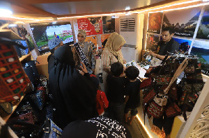 Ikut Ramaikan Gelar Melayu Serumpun di Medan, Produk Ekraf Aceh Laris Manis