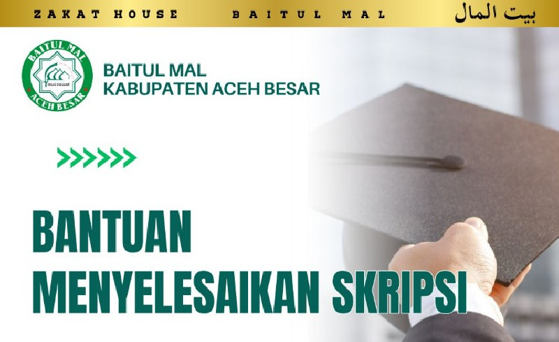 BMK Aceh Besar Kembali Buka Permohonan Bantuan Menyelesaikan Skripsi, Simak Kriteria dan Syaratnya!