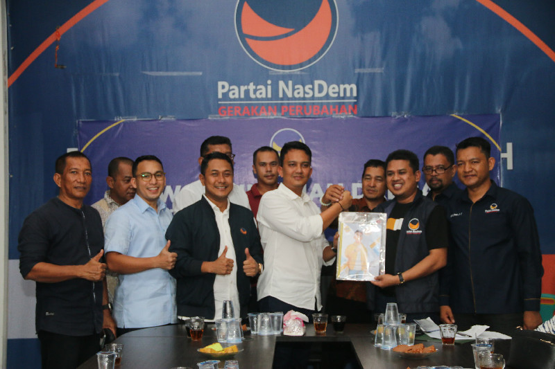 Haeqal Juga Mendaftar ke NasDem, Semangat Muda Membangun Kota Banda Aceh