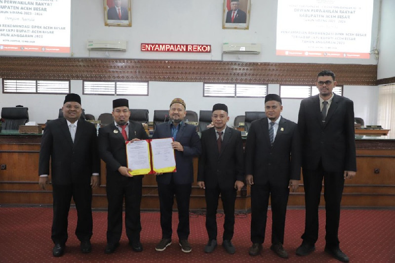 Muhammad Iswanto Apresiasi Rekomendasi DPRK Terhadap LKPJ Bupati Aceh Besar TA 2023