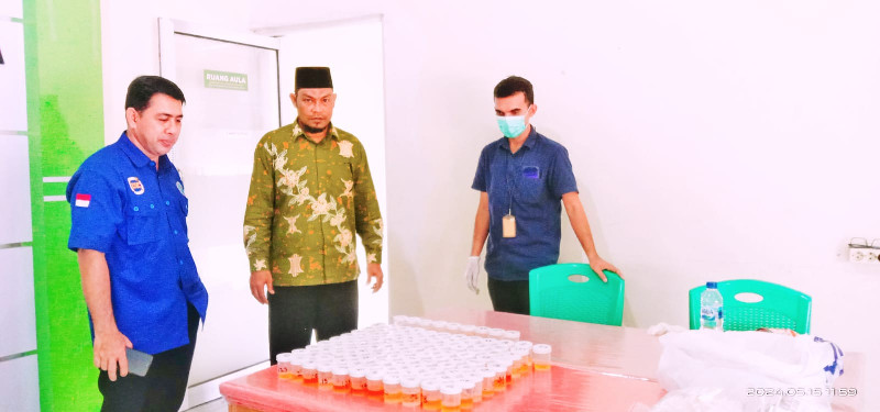 Alhamdulillah, 185 ASN Kemenag Simeulue Bersih dari Narkoba