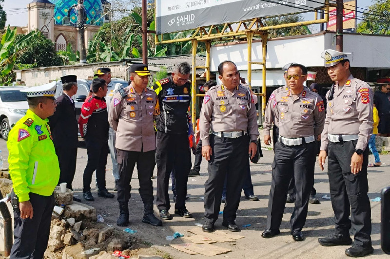 Cek TKP Kecelakaan Subang, Kakorlantas: Pemeriksaan Awal Tak Temukan Jejak Rem
