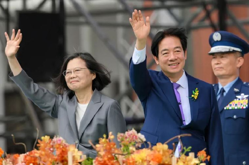 Dilantik Sebagai Presiden Taiwan, William Lai Ching-te Desak China Hentikan Intimidasinya