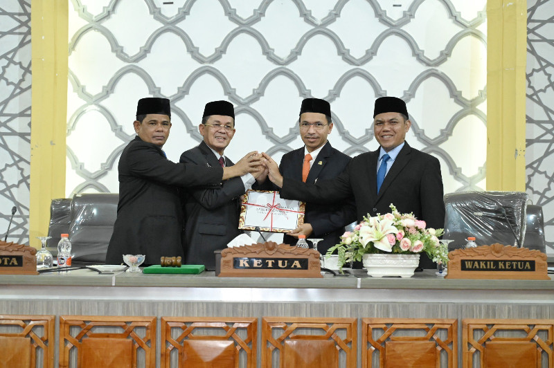 DPRK Banda Aceh Gelar Rapat Paripurna Penyampaian Raqan Pertanggungjawaban APBK 2023
