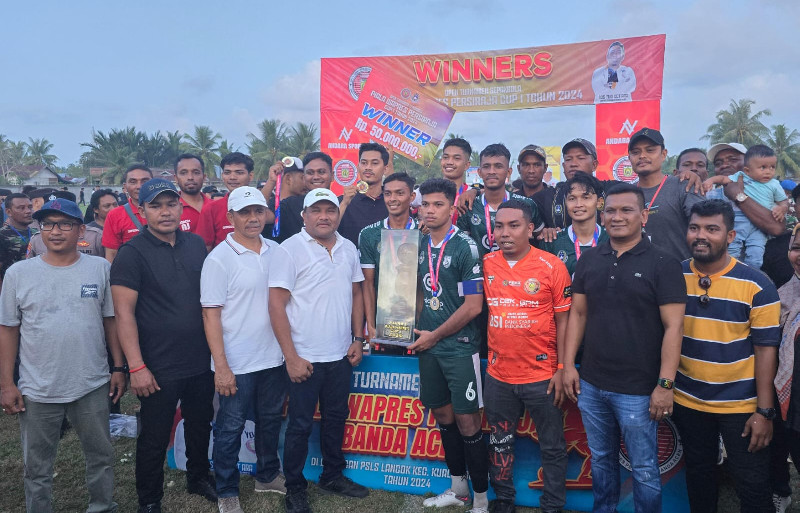 Sidiq Fc Tampil Sebagai Juara Piala Wapres Persiraja