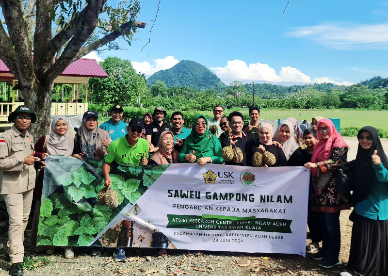 ARC USK Gelar 'Saweu Gampong Nilam', Dorong Kemajuan Petani Nilam Aceh