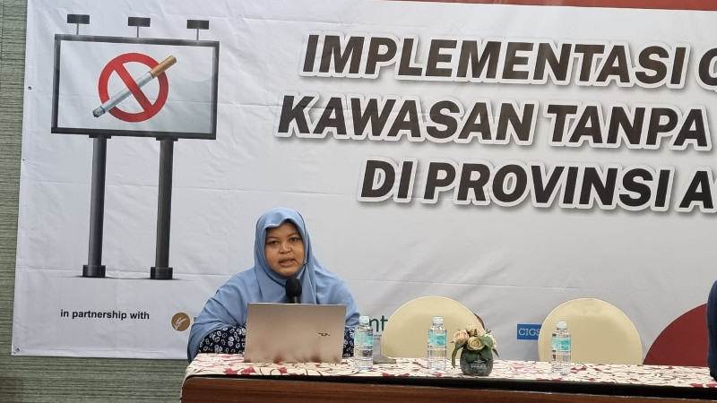 Aceh Institute Dorong Masyarakat Bantu Tegakkan KTR Lewat Aplikasi