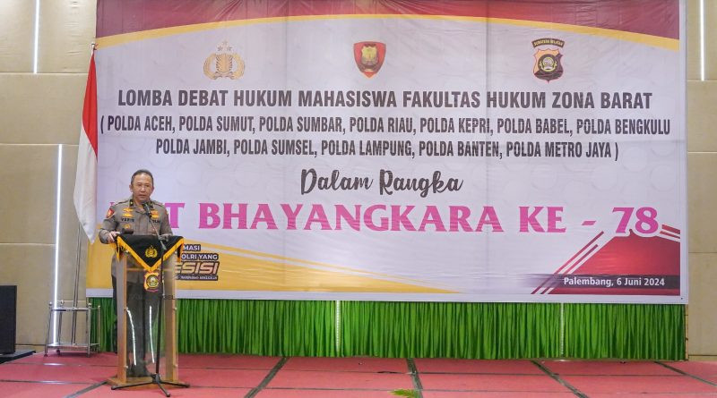Polda Aceh Raih Juara Pertama Lomba Debat Hukum antar Polda Zona Barat