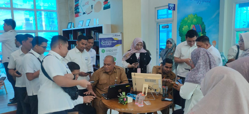 Disdukcapil Fasilitasi Layanan Aktivasi IKD Bagi Pegawai KPP Pratama Banda Aceh
