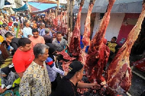 Harga Daging Meugang Idul Adha di Aceh Besar Capai Rp170 ribu/Kg