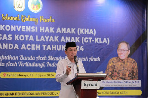 Buka Pelatihan Konvensi Hak Anak, Ini Harapan Pj Walikota Banda Aceh