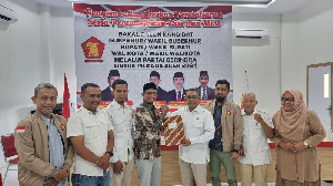 Tgk Amran Minta Restu Partai Gerindra Maju Cabup Aceh Selatan