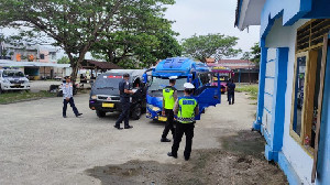 Cek Urine Sopir Angkutan Umum, Ditlantas Polda Aceh Temukan 5 Orang Pakai Amphetamin