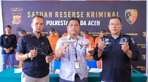 Polresta Banda Aceh Ringkus Komplotan Curanmor, 22 Unit Barang Bukti Diamankan