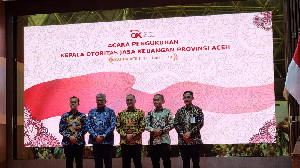 Daddi Peryoga Dikukuhkan Jadi Kepala OJK Aceh