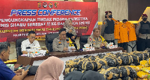 Polda Aceh Kembali Gagalkan Peredaran Sabu dan Ganja Jaringan Internasional