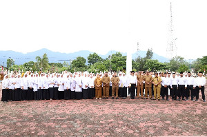 Pj Bupati Aceh Besar Serahkan SK 93 PPPK