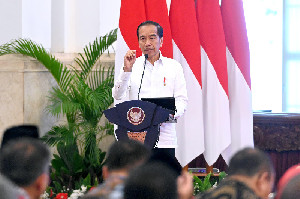 Jokowi Minta Program Pompanisasi Dipercepat, Pertanian Harus Jadi Solusi Pengendali Inflasi