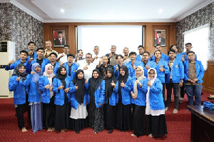 Terima Mahasiwa Magang UNIDA, Kadinsos Aceh Sampaikan Persoalan Sosial
