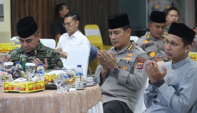 Sambut Hari Bhayangkara ke-78, Polda Aceh Gelar Doa Bersama Lintas Agama