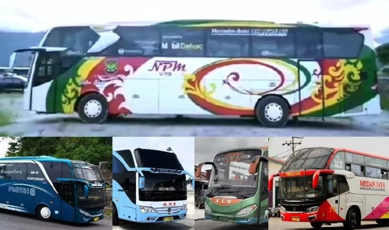 5 Armada Bus Legendaris Sumatera, Penguasa Jalur Lintas Pulau Sejak Era Kolonial