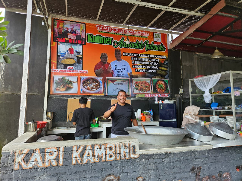 Nyak Din Gajah, Mantan GAM Kini Sukses di Bisnis Kuliner
