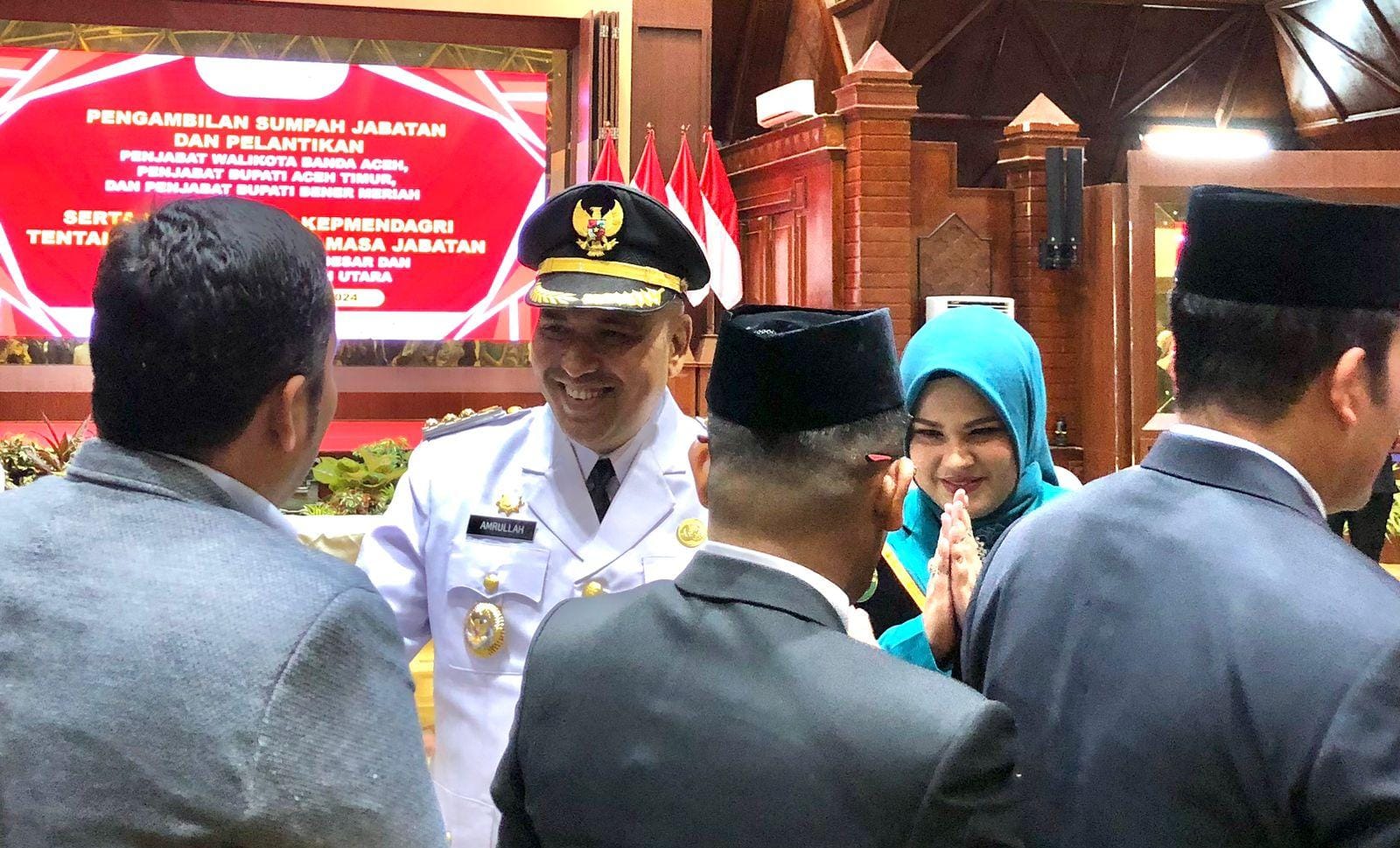 Asisten Deputi BNPP Resmi Jadi Pj Bupati Aceh Timur Yang Baru