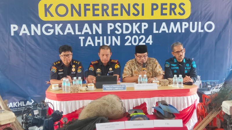 Dua Kapal Terduga Pelaku Bom Ikan di Perairan Pulo Aceh Diamankan