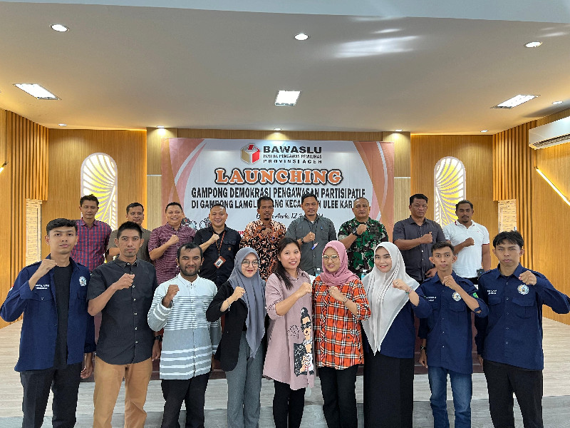 Tingkatkan Partisipasi Pemilu, Panwaslih Aceh Launching Gampong Demokrasi
